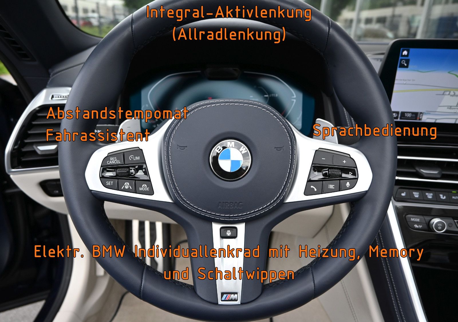 Fahrzeugabbildung BMW 840i xDr. Cabrio M-Sport °UVP141.800€°INDIVIDUAL