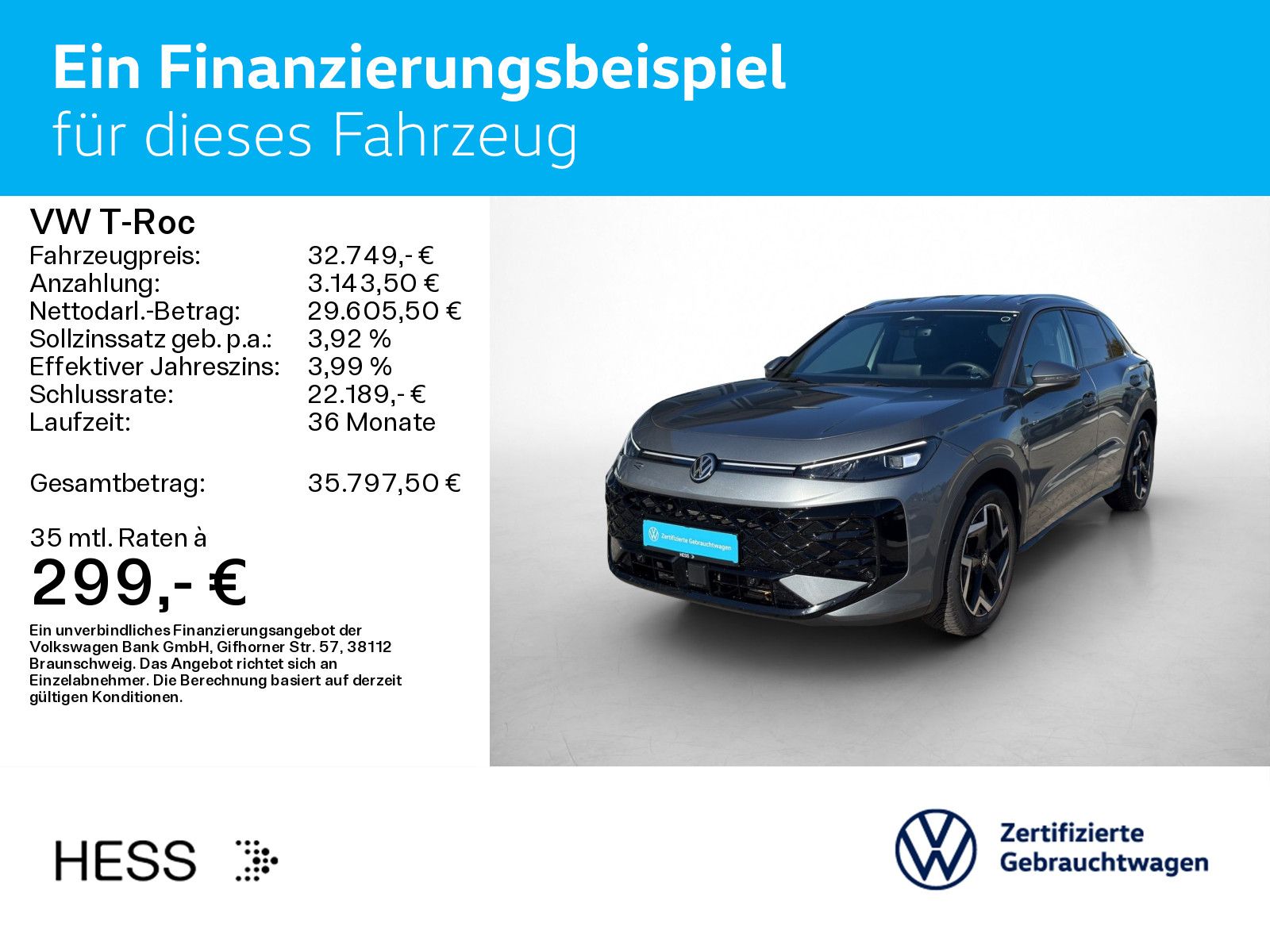 Volkswagen T-Roc 1.5 eTSI DSG R-LINE IQ.LIGHT AHK KAMERA PD foto 2
