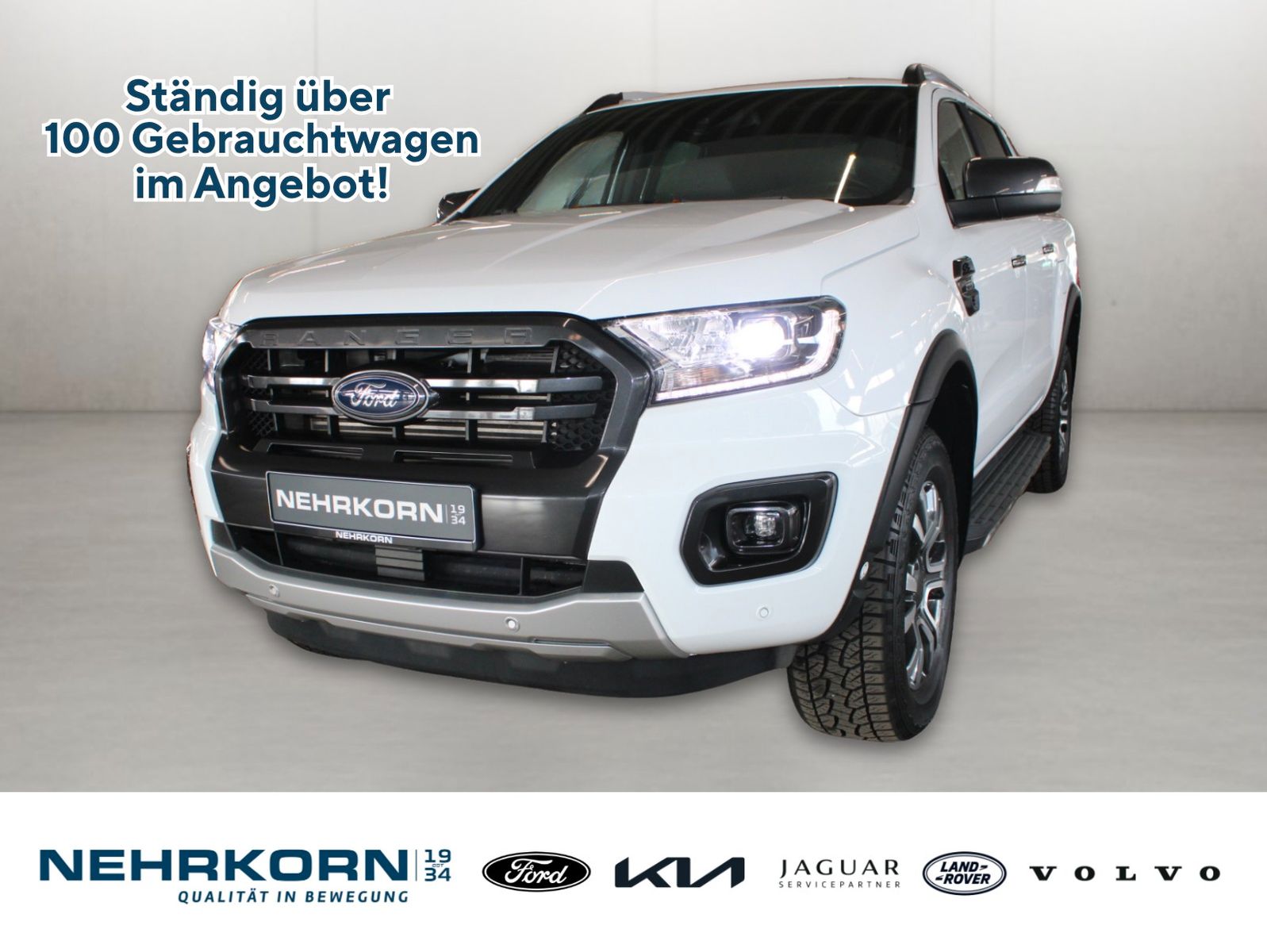 Fahrzeugabbildung Ford Ranger Wildtrak Aut. AHK LED CAM ACC STDHZ ParkA