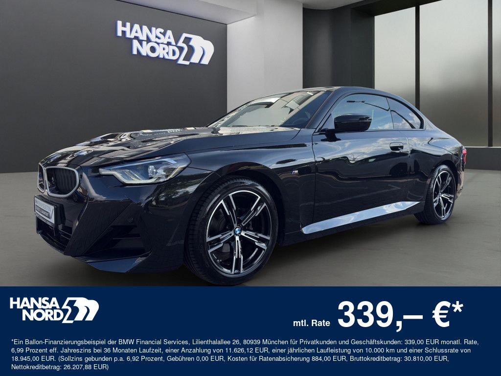 BMW 218i Coupe M-SPORT LED NAVI KAMERA PDC SHZ 18"