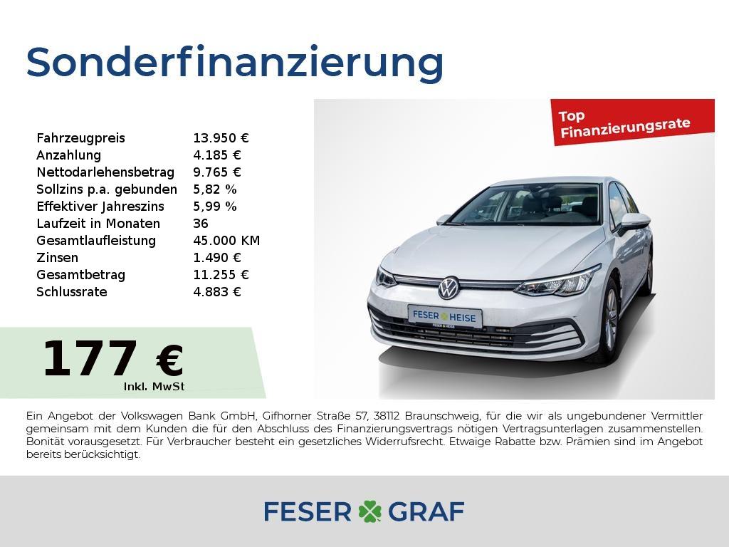 Volkswagen Golf VIII 1.0 TSI Life LED*Navi*VC*ACC*SHZ*DAB+*