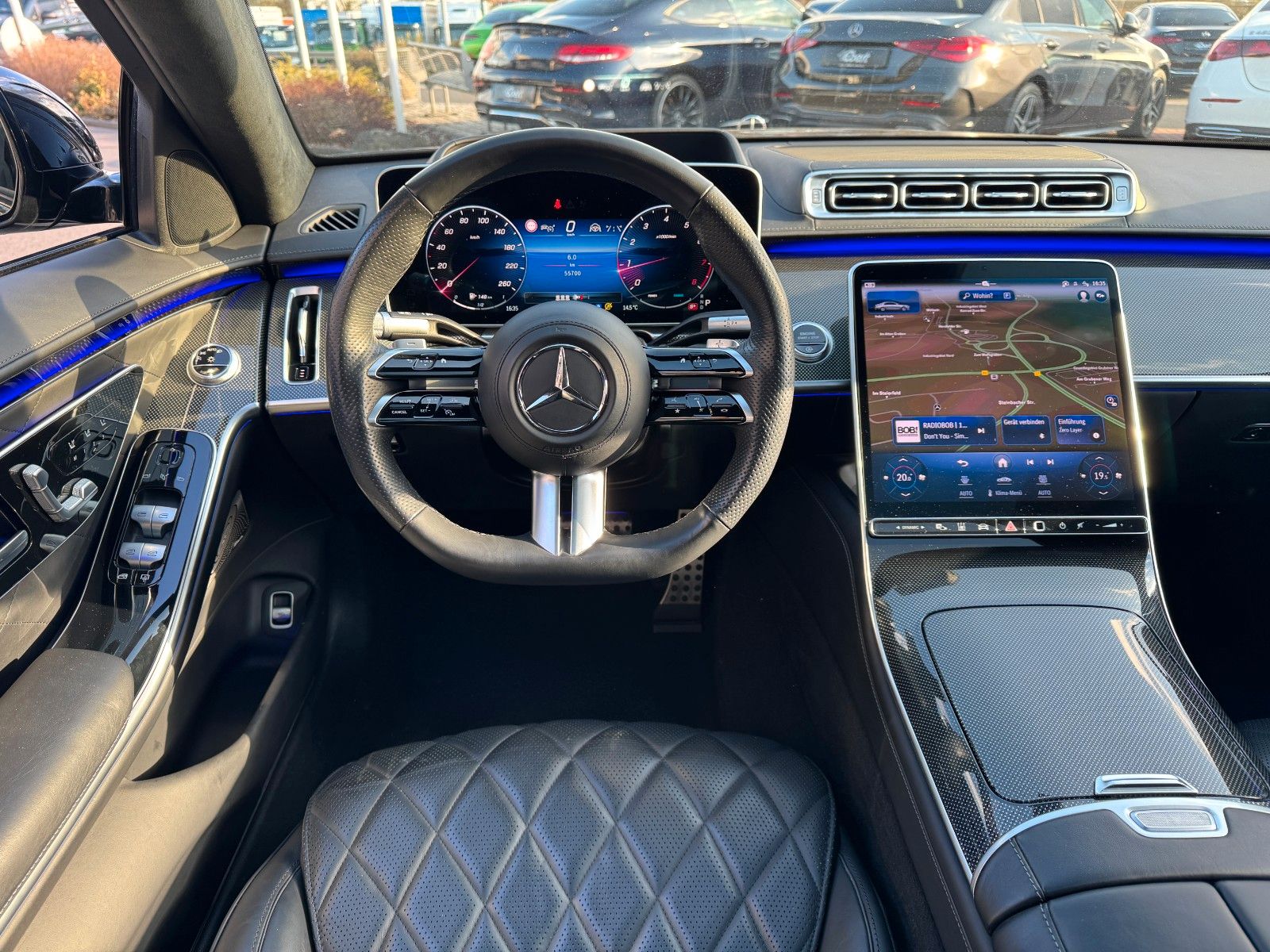 Fahrzeugabbildung Mercedes-Benz S 580 4M L VOLL+AMG+Chauffeur+STH+3D+Pano+