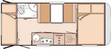 Knaus Sport 500 QDK Etagenbetten (3er), Truma Mover .. - Knaus 500 qdk