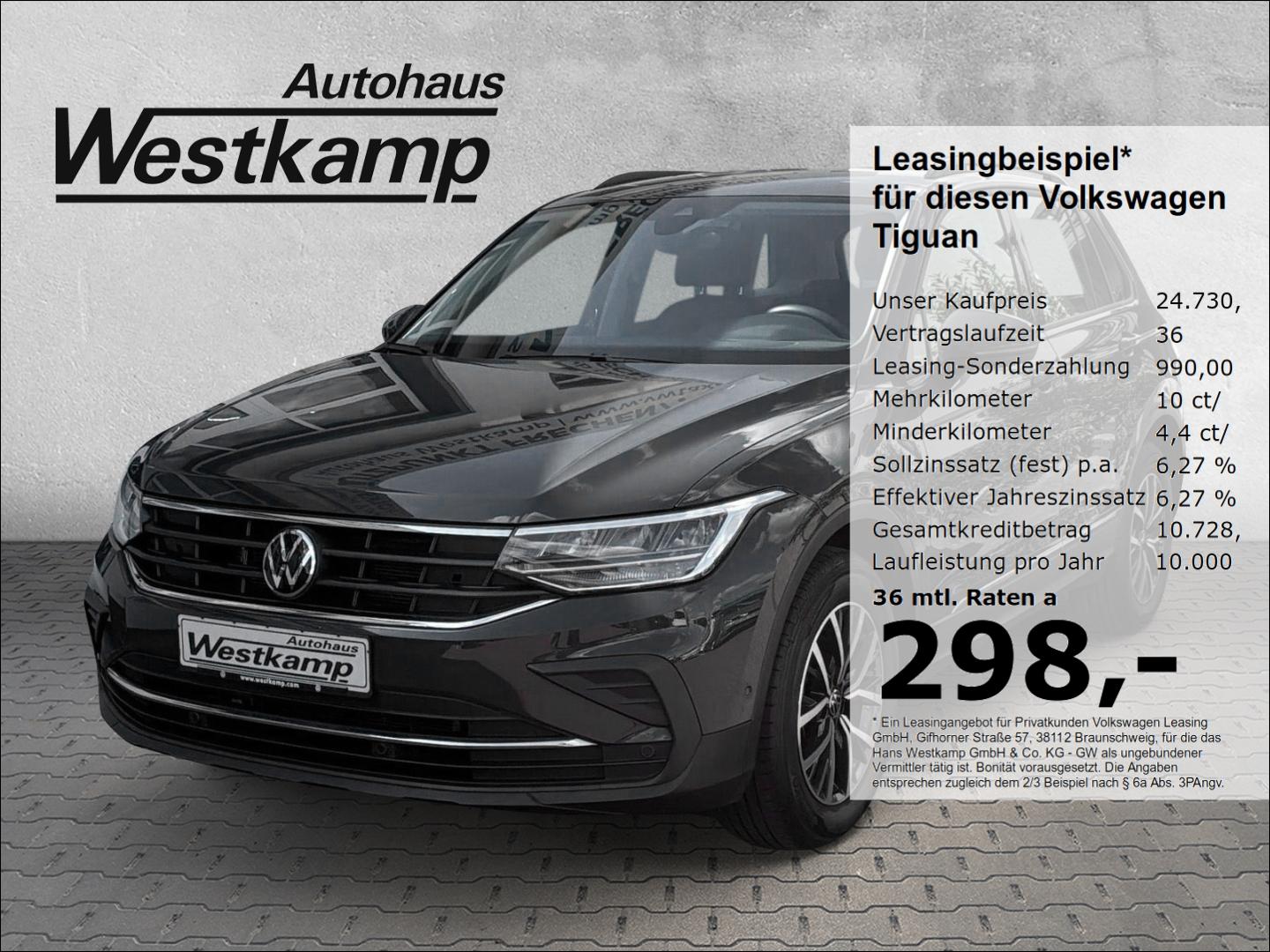 Volkswagen Tiguan Life 1,5 TSI DSG Led Navi Kamera
