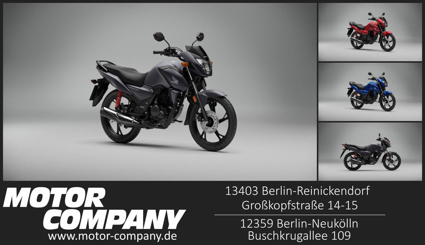 Honda CB125F Tageszulassung 03/26