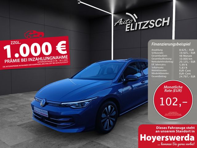Volkswagen Golf VIII Variant eTSI Goal DSG LED AHK Navi AID