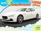 Maserati Ghibli 3.0 V6 275 PK Aut. Leder Sportstoelen 18' - weiße Maserati Ghibli