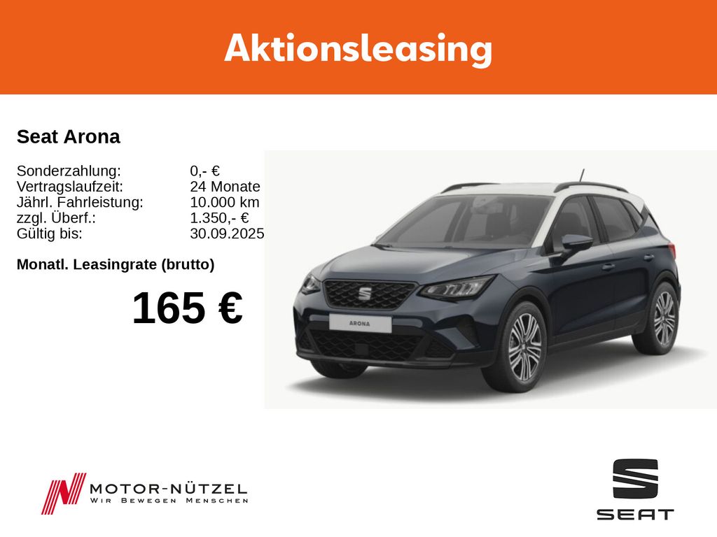 Seat Arona 116PS/ PDC/ RFK/ SHZ/ DAB/ NAVI/ LED