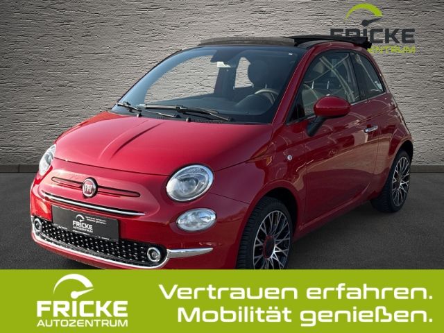 Fiat 500C Red Navi+Klimaaut.+PDC+Bluetooth+Alu+CarPla