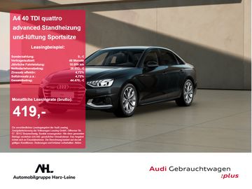 Audi A4 40 TDI quattro advanced Standheizung und-lüft