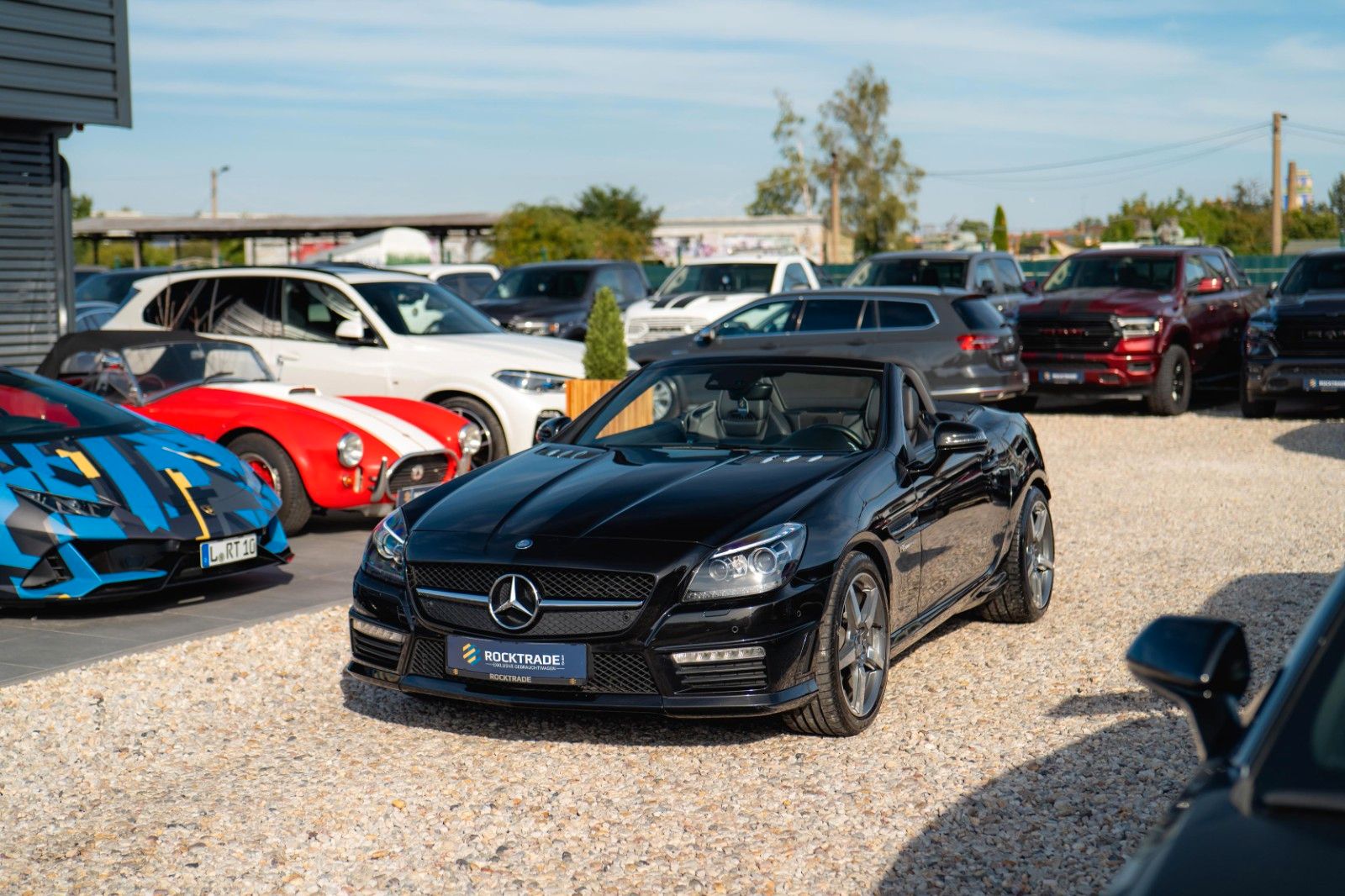 Fahrzeugabbildung Mercedes-Benz SLK 55 V8 AMG Roadster Carbon | Service NEU