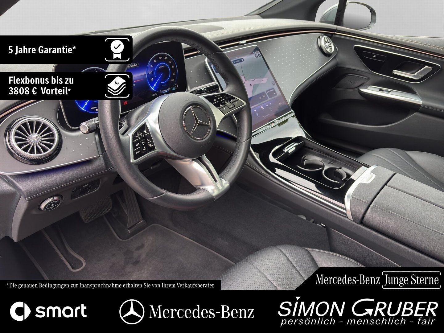 Fahrzeugabbildung Mercedes-Benz EQE 300 Electric Art Pano LED Guard 360 Kamera
