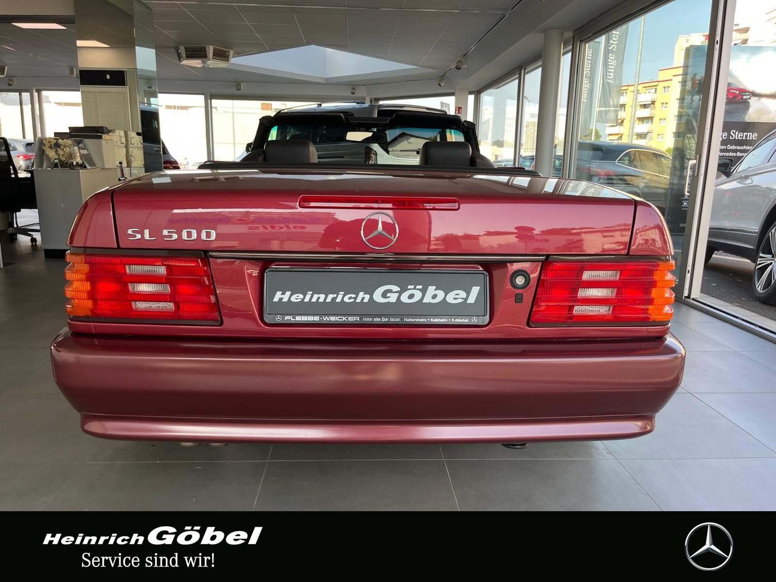 Fahrzeugabbildung Mercedes-Benz 500 SL R129