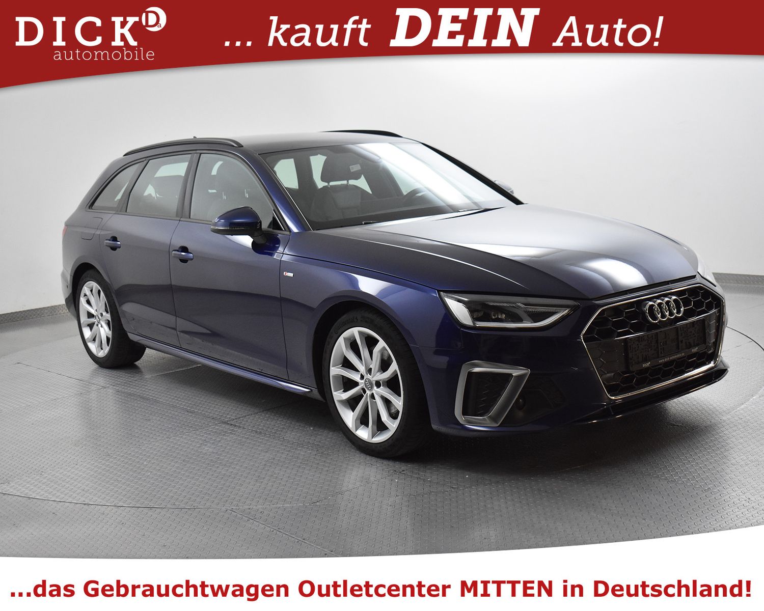 Fahrzeugabbildung Audi A4 Av 35 TFSI >2X S LINE+B&amp;O+360+LED+NAVI+LEDER+