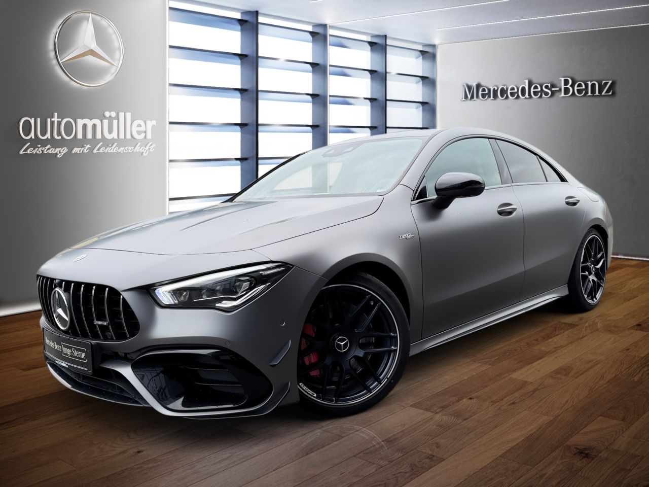Fahrzeugabbildung Mercedes-Benz AMG CLA 45 S 4M+ Coupé AERO+MEMO+360+MULTIB+BUR+