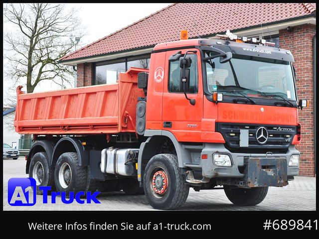 Mercedes-Benz Actros 3351 BB,V8, 6x6  Meiller Klima , EPS