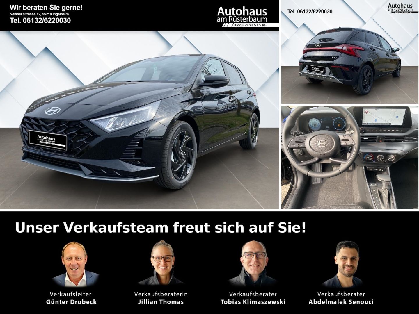 Hyundai i20 Blackline FL (MY26) 1.0 (90 PS) Navi Soundsy