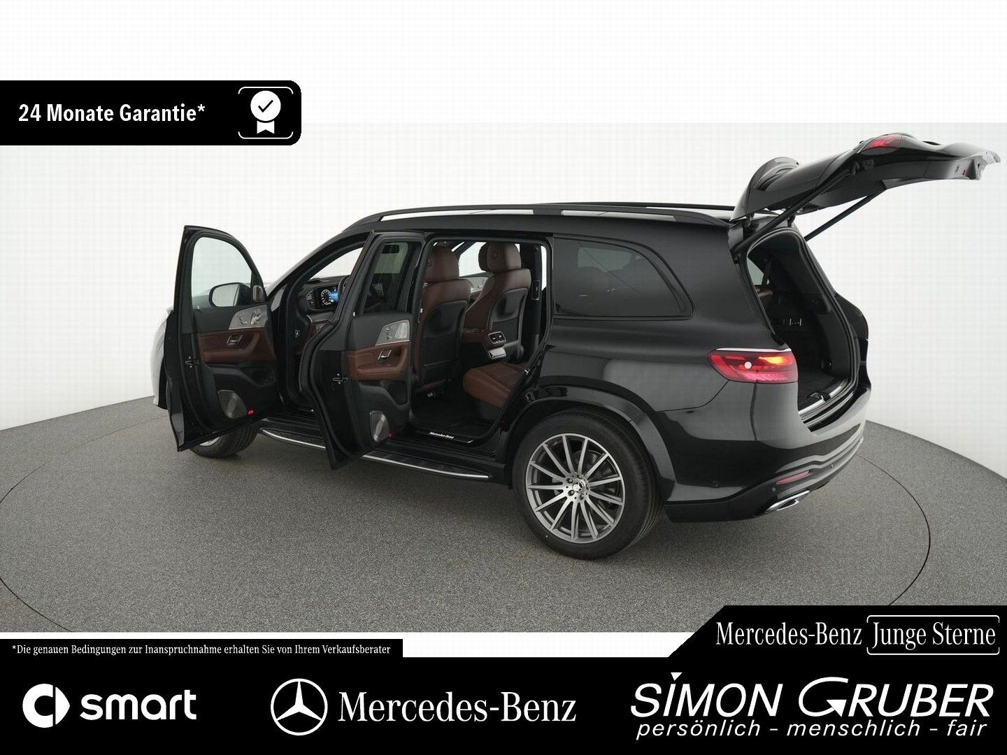 Fahrzeugabbildung Mercedes-Benz GLS 450 d 4M AMG Night Burm3D Pano AHK 7Sitze