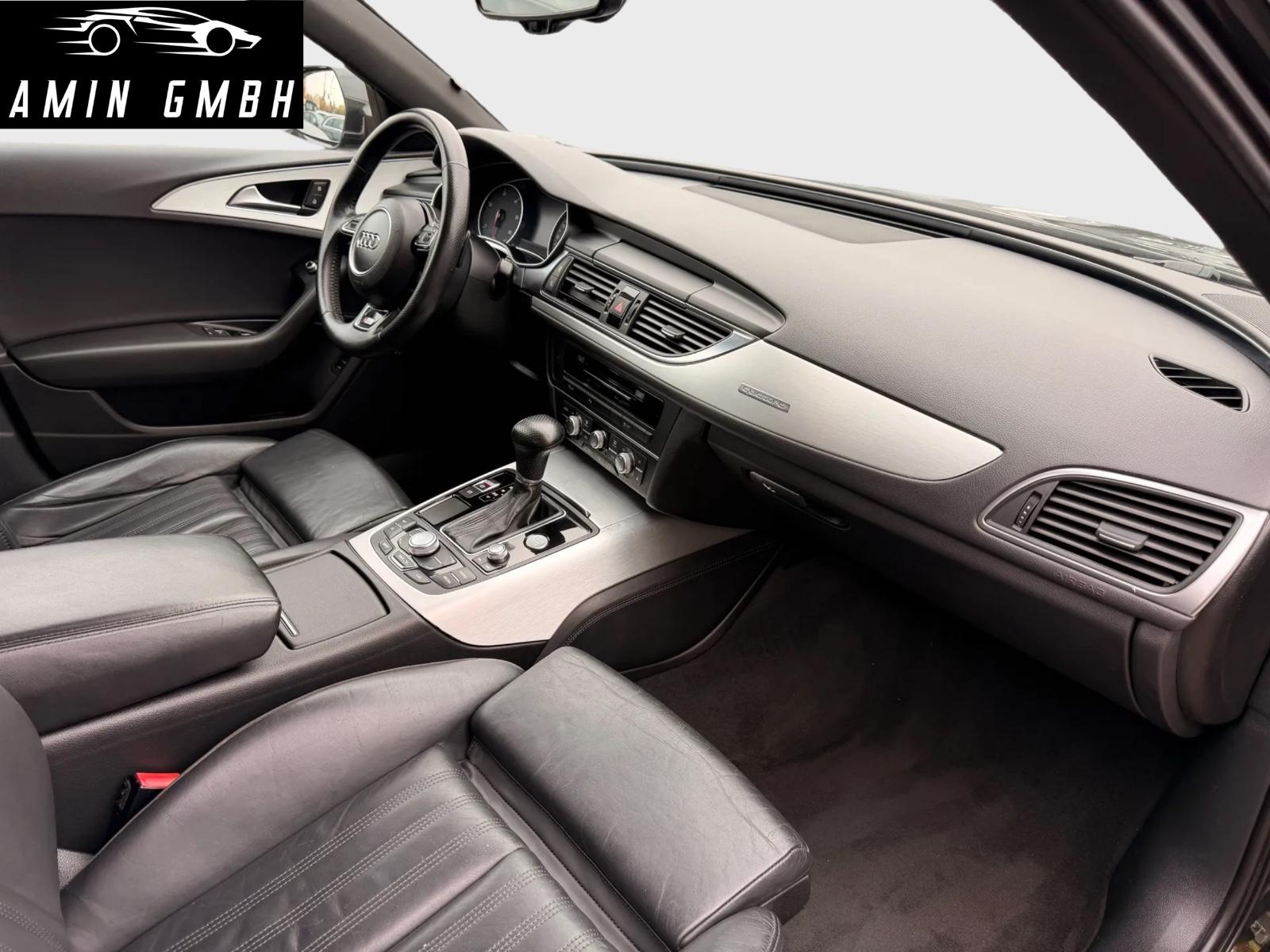 Audi A6 Avant 3.0 BiTDI quattro 313 ch S line • Boîte auto • Cuir Valcona • GPS MMI Touch • BOSE • 20"