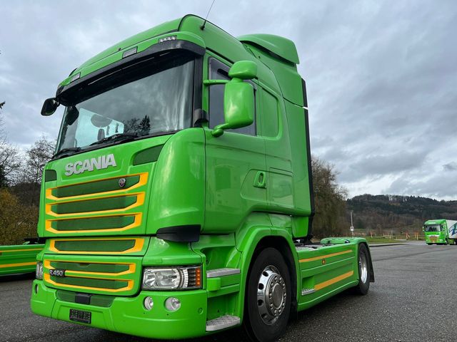 Scania R450 E6 Retarder 2 Tanks 2 Betten Blatt/luft