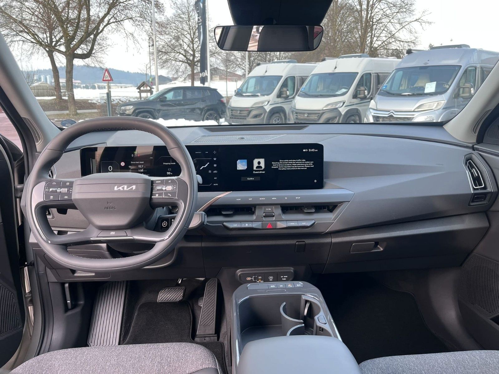 Fahrzeugabbildung Kia EV5 Kamera Totwinkel Ambiente LED Sound uvm.