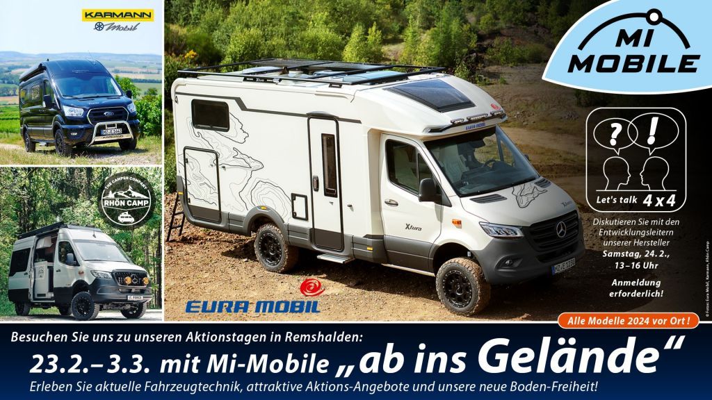 Fahrzeugabbildung Eura Mobil Xtura 686 EF *Offroad Aktion 23.02.-03.03.*