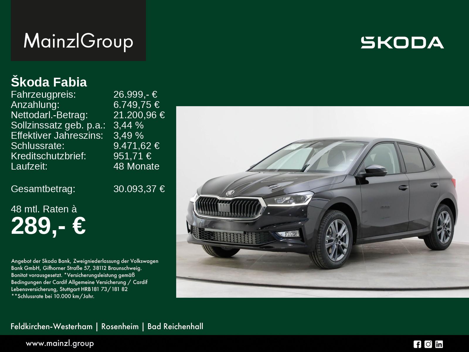 Skoda Fabia Drive 1,0 TSI 85 kW 7-Gang