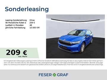 Skoda Leasingangebot: Skoda Enyaq iV 50 Loft Alu 19" GRA LED Navi PDC RüKa