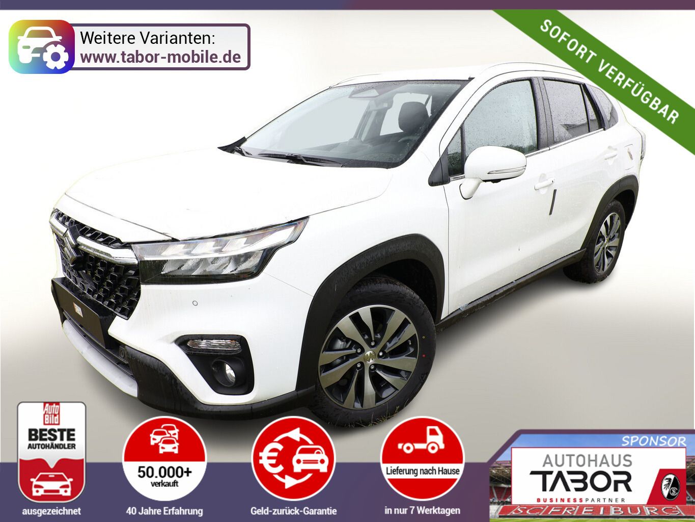 Suzuki S-Cross 1.4 MHEV Aut. Comfort+ Pano 360° Leder