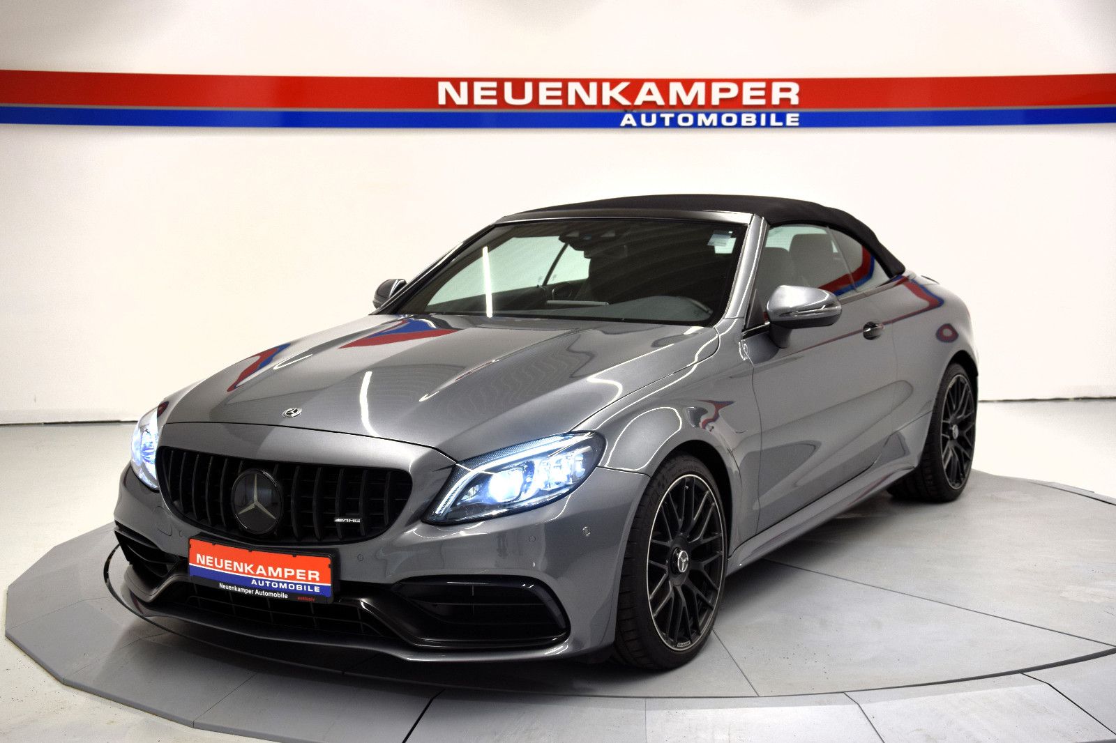 Fahrzeugabbildung Mercedes-Benz C 63 AMG Cabrio Distron. Burmester Sitzklima 19"