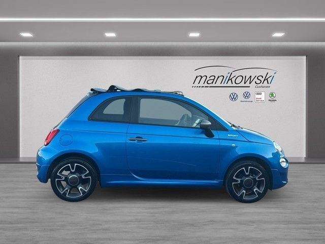 Fiat 500C --Sport--AppleCarPlay+Xenon+NS+PDC+