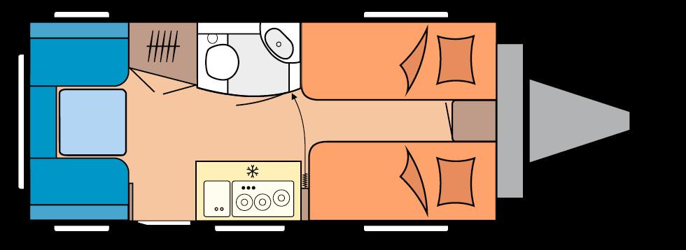 Hobby 460 DL ONTOUR Einzelbetten 2026