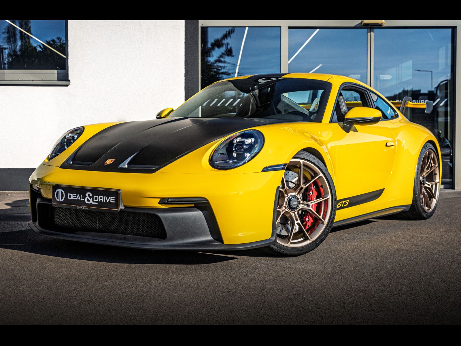 Porsche 911 992.1 GT3 PDK°PPF°RACING YELLOW°LIFT°KAM°18W