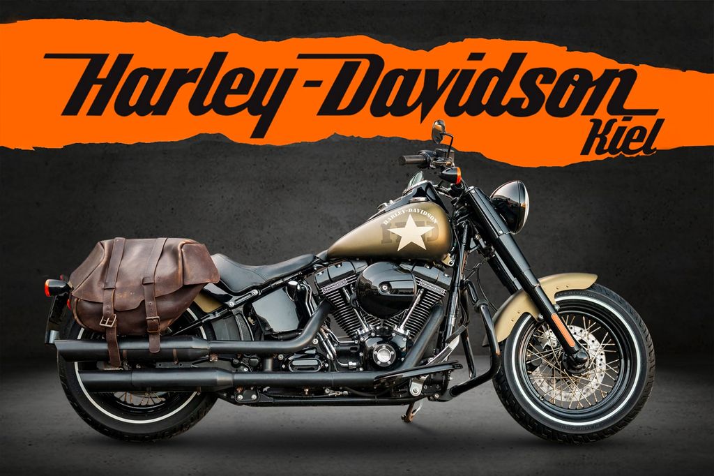 Harley-Davidson FLSS Slim S 110 cui - Weißwand; abnehmb. Taschen