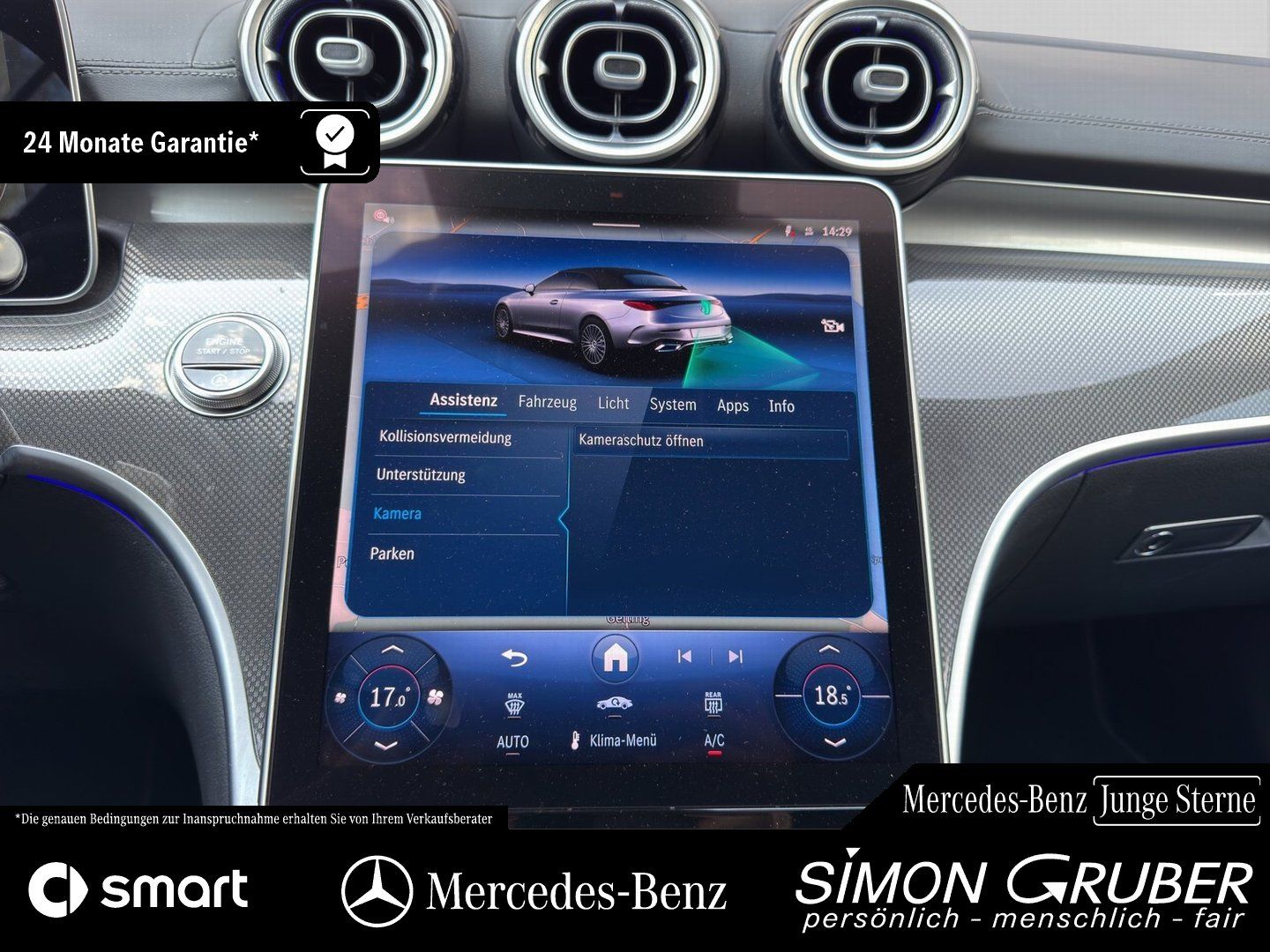 Fahrzeugabbildung Mercedes-Benz CLE 200 Cabrio AMG Ambi+ KeyGo Memo 19Zoll