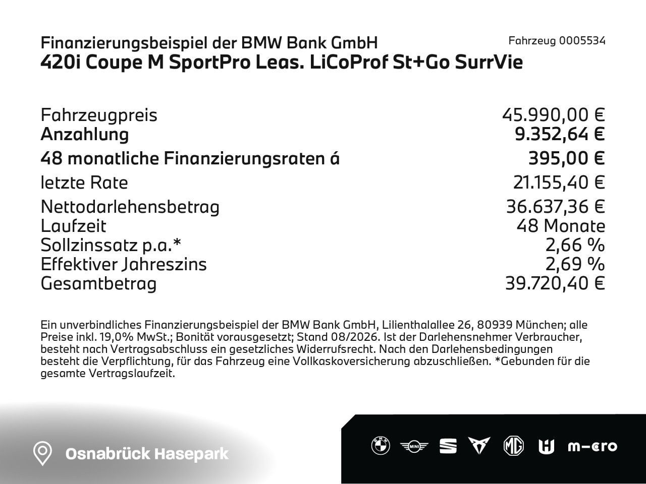 BMW 420 - Bild 3