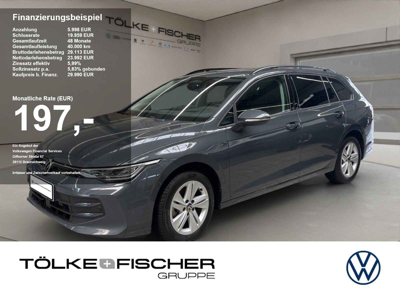 Volkswagen Golf VIII Variant 1.5 eTSI W Life ACC AHK AUT foto 1