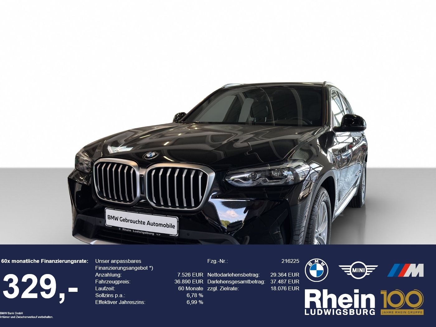 BMW X3 xDrive20i LED Hifi Klima ParkAs foto 1