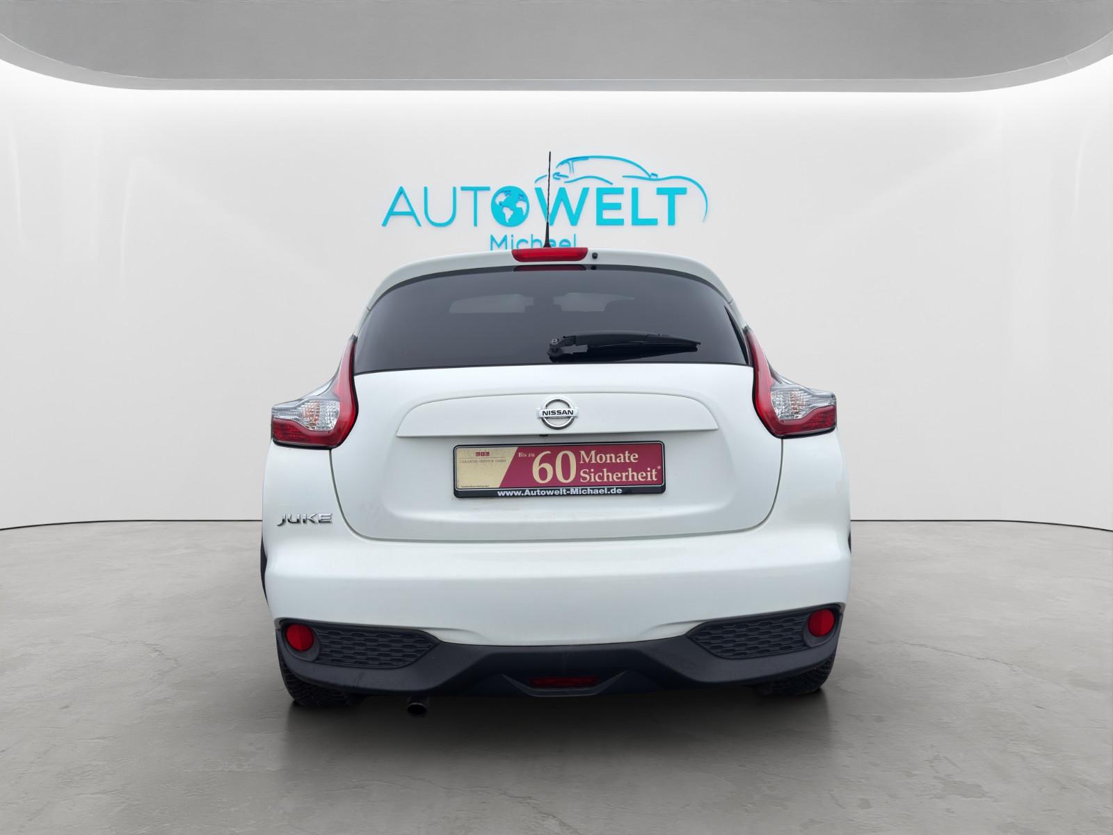 Nissan Juke 1.2 SITZH LED NAV KAM GJR TÜV+Insp. NEU 17'
