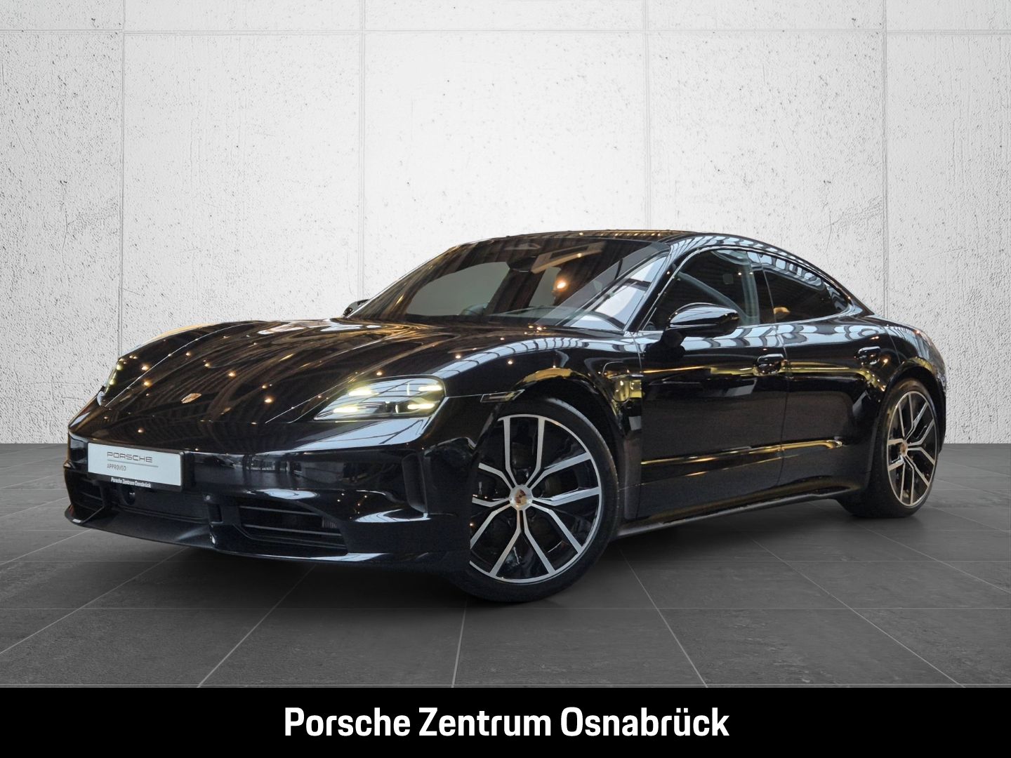 Porsche Taycan Black Edition Pano SportDesign 18-Wege He