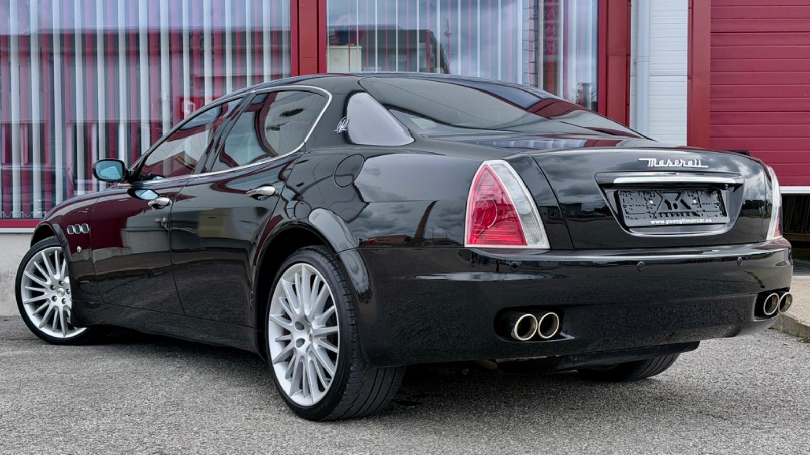 Maserati Quattroporte 4.2 V8 | 400 ch | BVA | Cuir beige | GPS | Xénon | Radars de recul