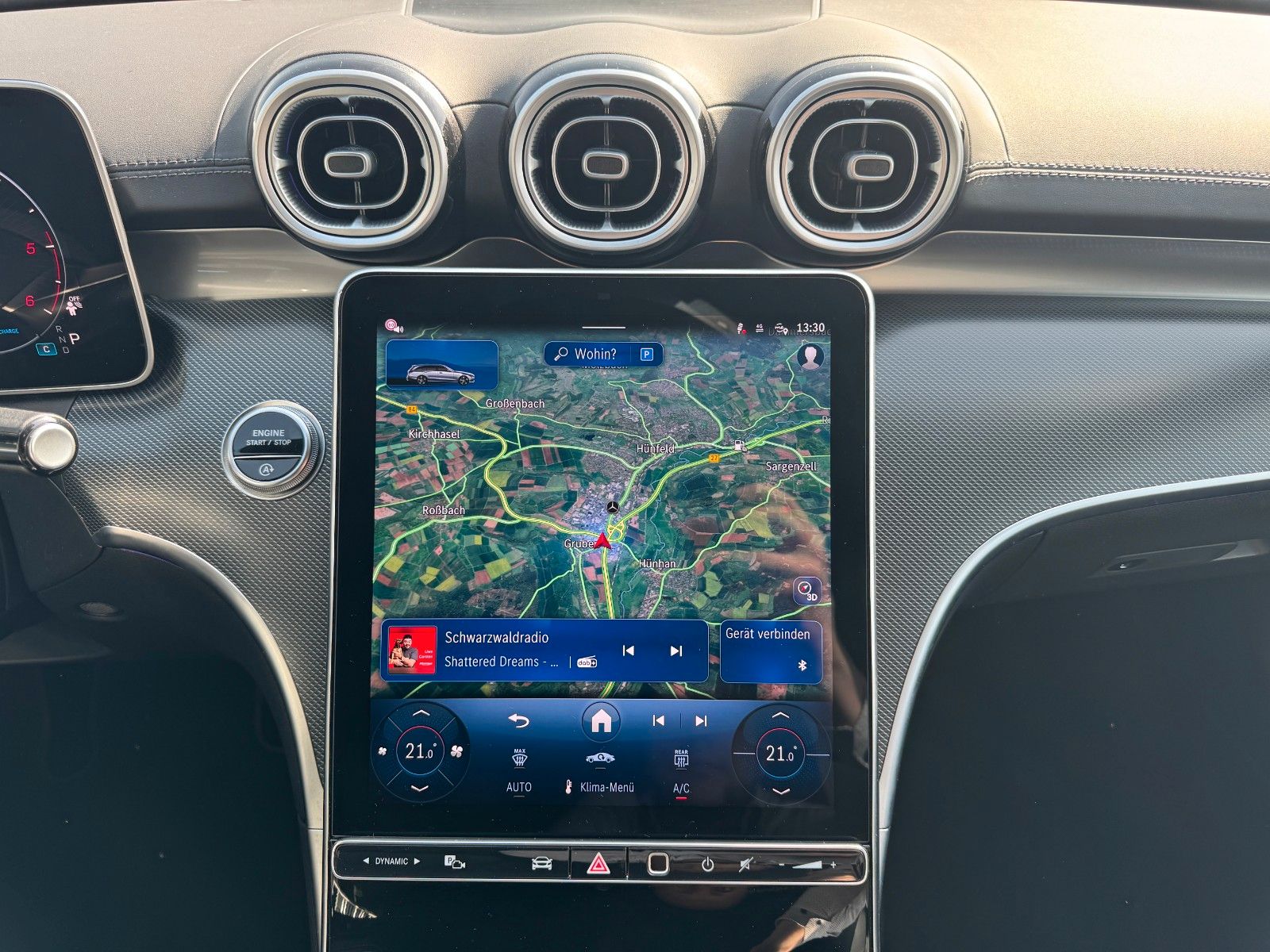 Fahrzeugabbildung Mercedes-Benz C 300 d T AMG NIGHT+AHK+MEMORY+TOTW+AMBIENTE