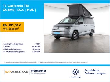 Volkswagen Leasingangebot: Volkswagen T7 California TDI OCEAN | DCC | HUD |
