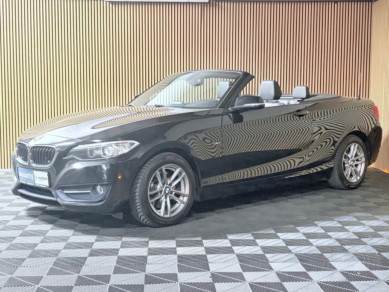 BMW 220i 2er Sport Cabrio Benzin/ Schalter/ PDC/ LED