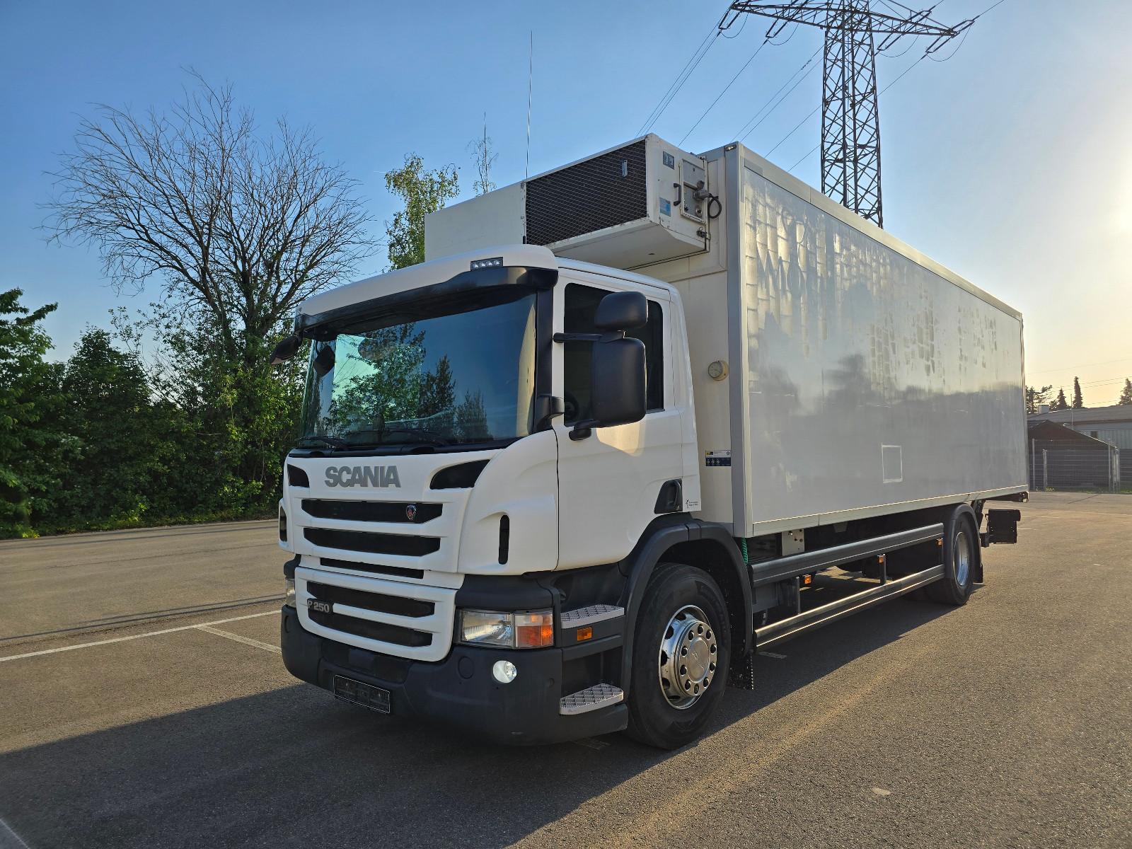 Scania P 250 8 m KÜHLKOFFER LBW EURO 6