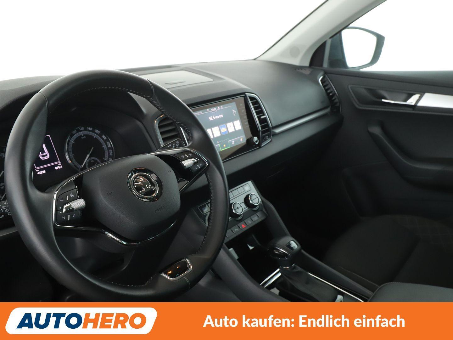 Skoda Karoq 1.5 TSI ACT Ambition Aut.*NAVI*LED*TEMPO*, миниатюра 10