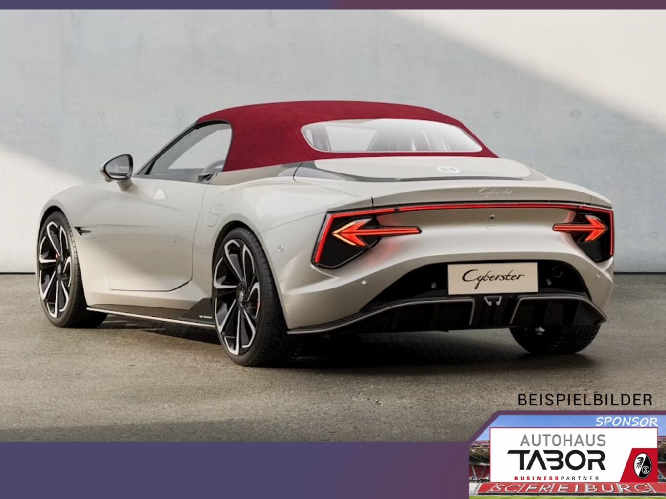 MG Cyberster XPower 77kWh AWD ACC Bose UVP-15%* imagem 2