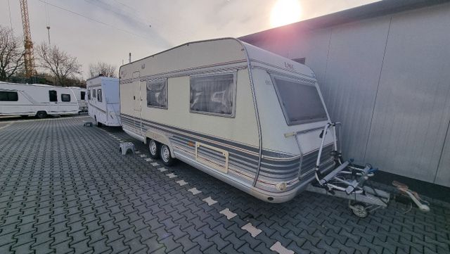 LMC Luxus 580 TKM,Etagenbett,Rundsitzgruppe,5Schlafp