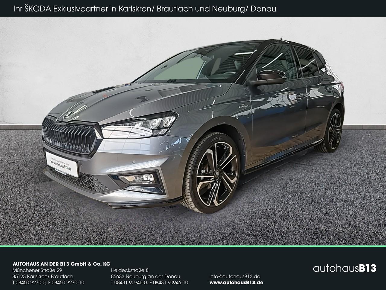 Skoda Fabia Monte Carlo 1.0 TSI LED+KEYLESS+KAM+GRA