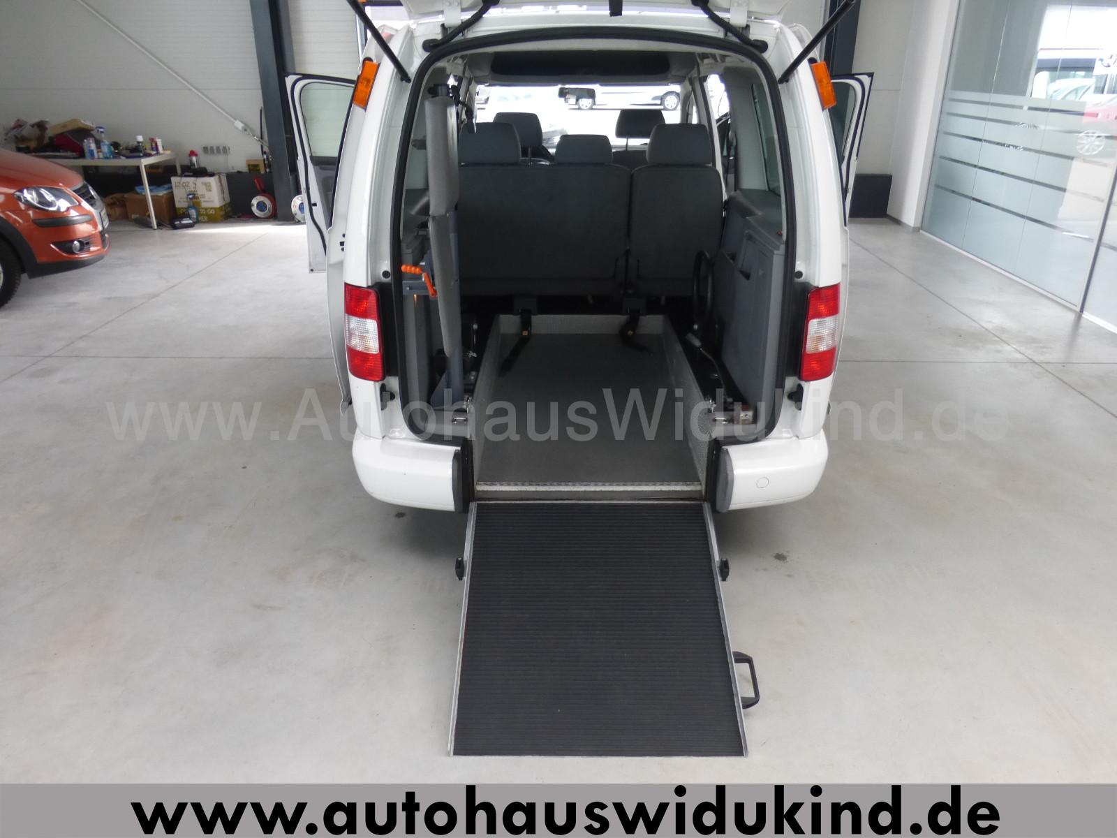 Volkswagen Caddy Maxi Behindert.Rampe Absenkbares Heck 1.Hd